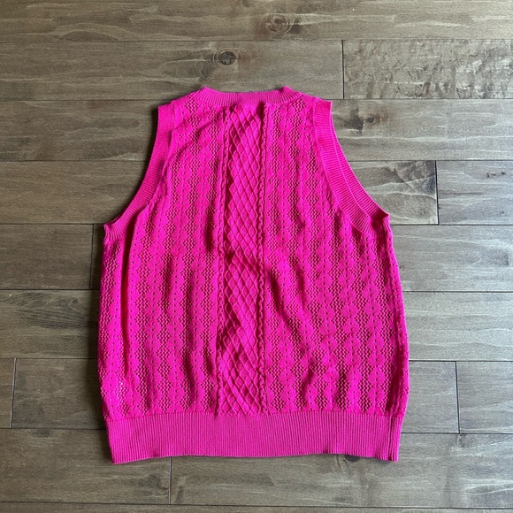 Vibrant Pink Vest NWT - Picture 2 of 5